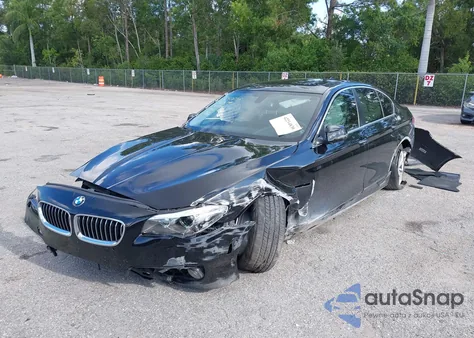 2016 BMW 528I из США, поврежденный, VIN WBA5A5C52GG348047